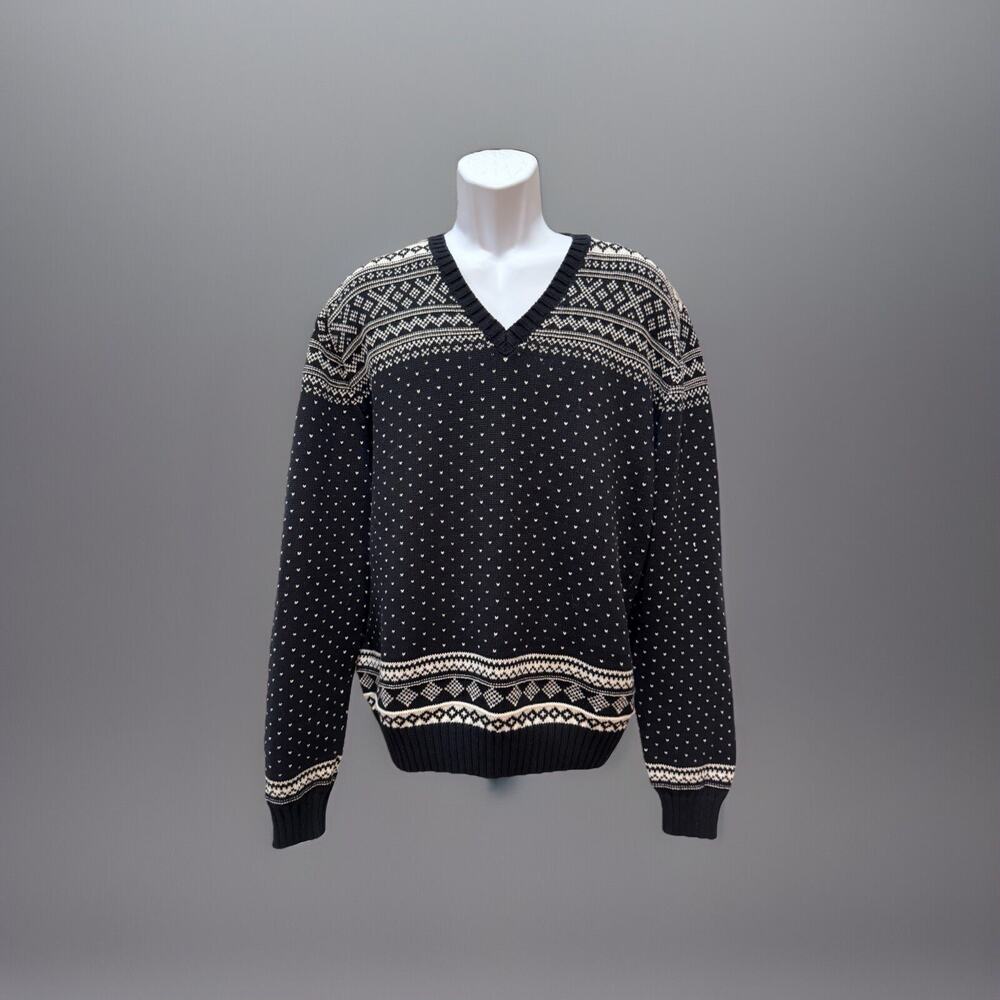 Ralph Lauren American Living Ski Sweater Mens X-Large Green Christmas Cozy Cabin